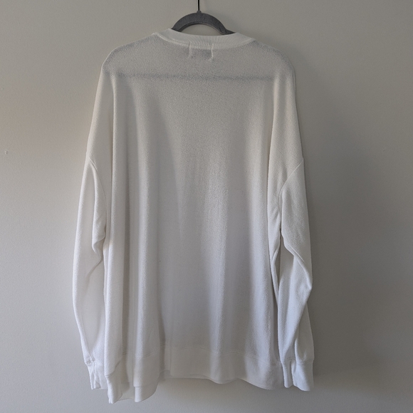 Wildfox Coca-Cola Roadtrip Sweatshirt Oversized Loose Extra Long Vanilla - XL - Picture 5 of 12